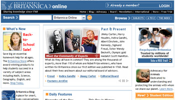 Encyclopaedia Britannica, Sharing Knowledge Since 1768
