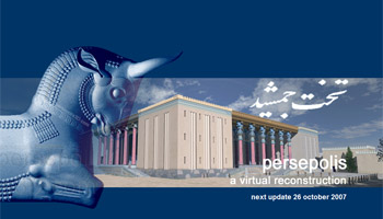 Persepolis, a 3D virtual reconstruction and animation