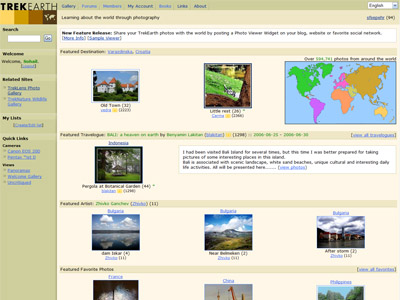 TrekEarth | Learning about the world through photography